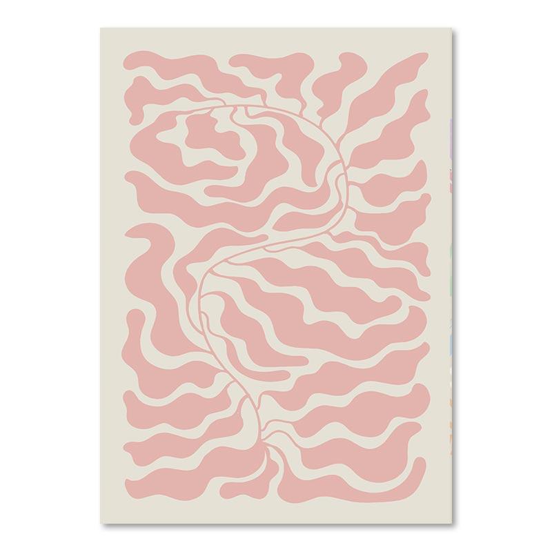 Абстрактная картина Анри Матисса на холсте, эстетические датские пастельные постеры и принты, современные настенные художественные картины для декора гостиной