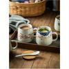 7.11 Cm 4pcs Japanese Retro Ceramics Mug Asian Chinese Coffee Cups Set for Restaurant, Diner, Farmhouse, Coffee Shop, Home