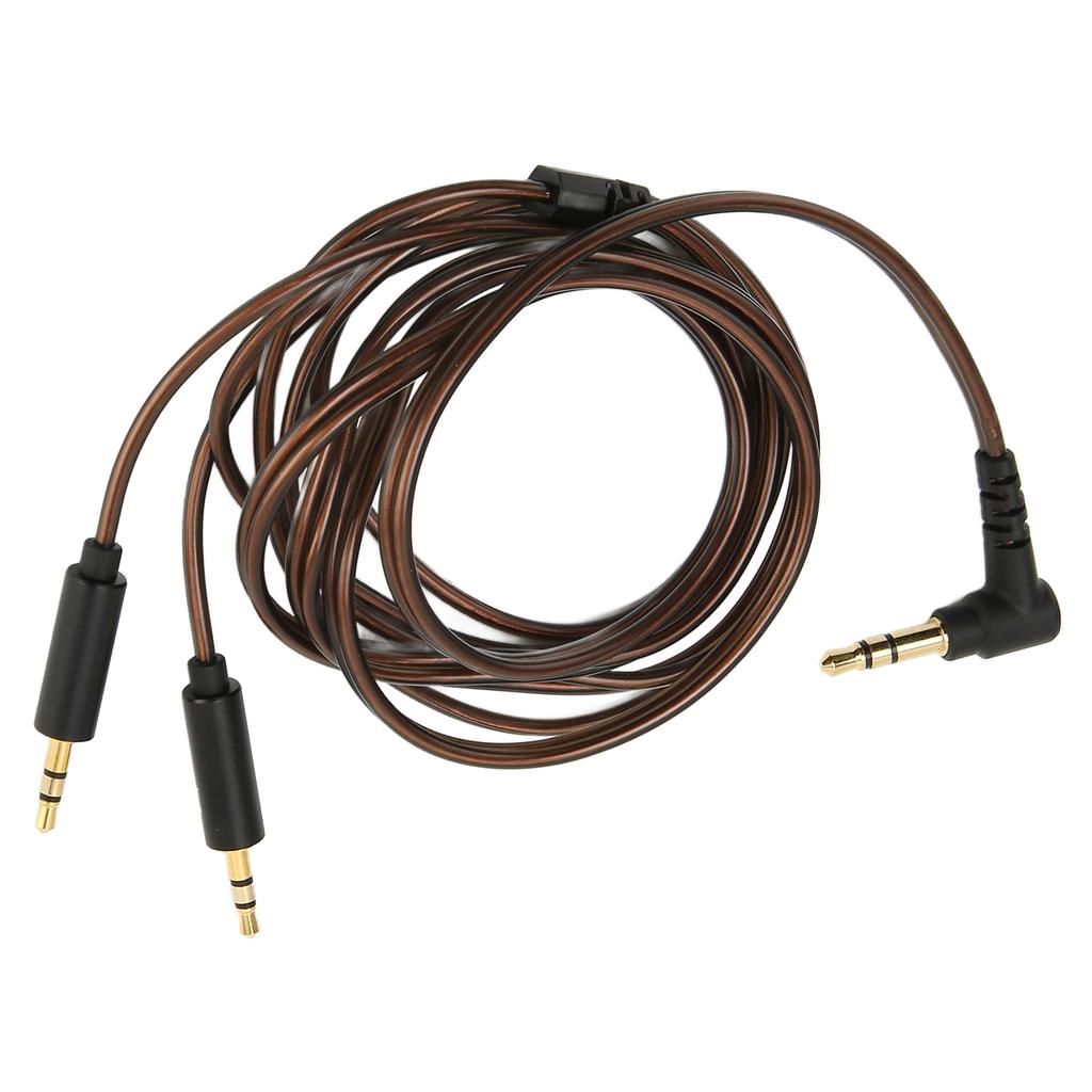 Сменный кабель для наушников 3,5 мм на двойной 2,5 мм для Hifiman HE400S HE 400I HE560 HE 350 HE1000 HE1000 V2 47,2 дюйма