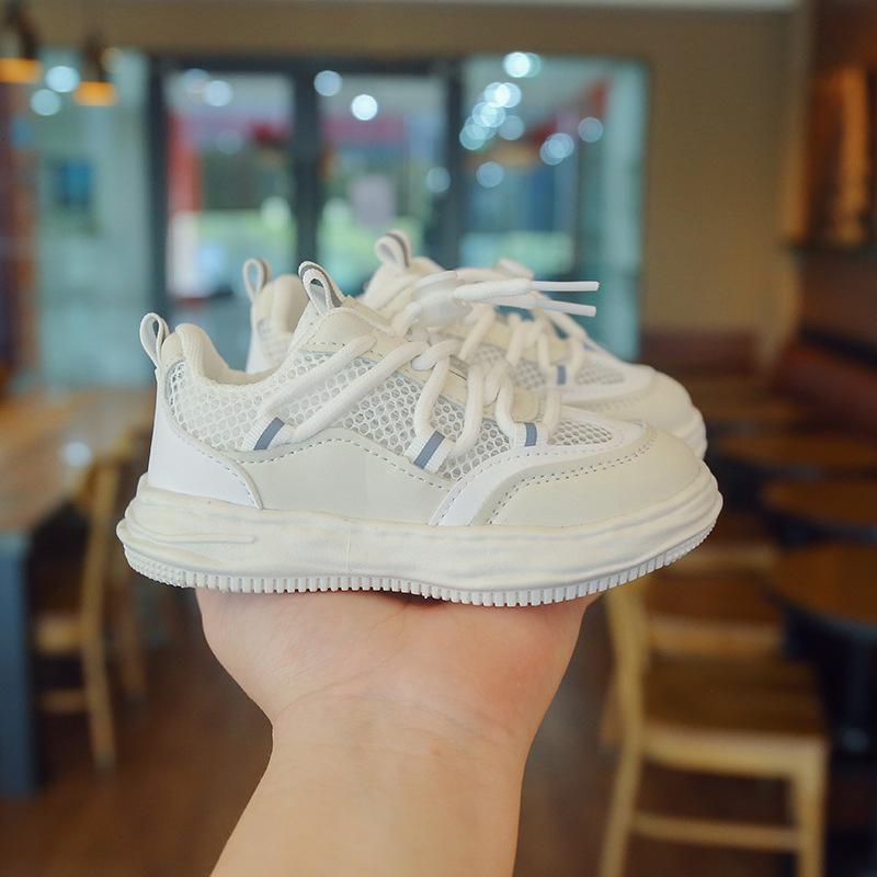 Designer Kid High Quality Little Girls Child Flat Comfortable Sneakers Platform Shoes Walking Off White Toddler Boy Shoes
