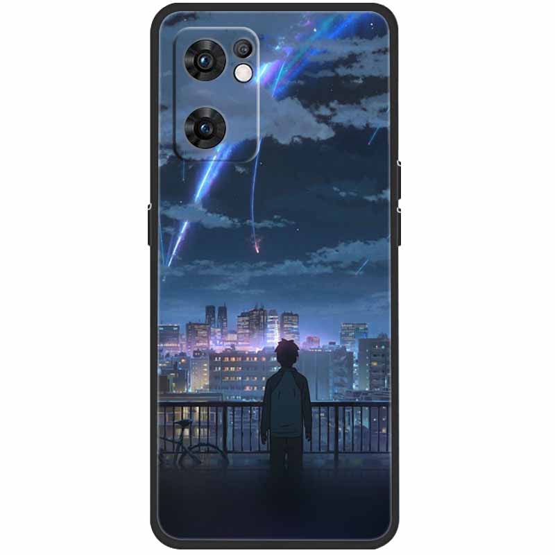 For Oppo Find X5 Lite Case Silicone Soft Protective Black TPU Phone Funda for Oppo Find X5Lite 5G 2022 Case CPH2371 Fashion Bag