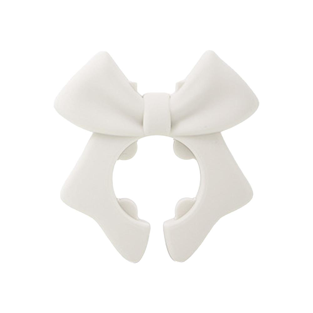 Silicone Spoon Rest Anti-Scalding Spoon Holder Bow Spill Stopper for Spoon Cooking Utensil