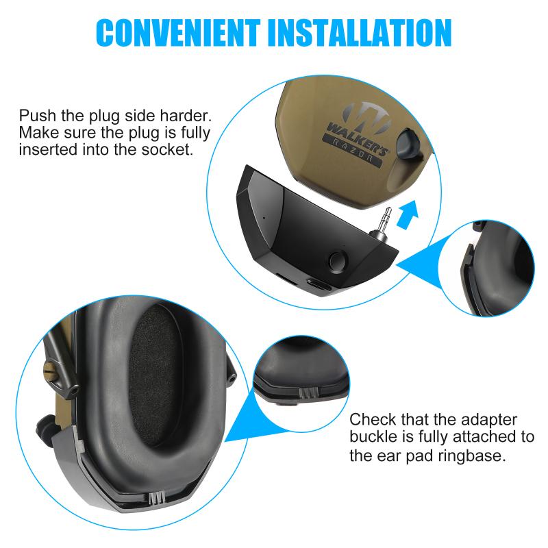 W1 Bluetooth-совместимый адаптер, совместимый с проводными и беспроводными наушниками серии Walker
