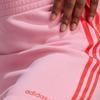 adidas Мини-юбка Originals Island Club с логотипом и вертикальными полосками, спортивная повседневная юбка с высокой талией, женские юбки розового цвета IT8167