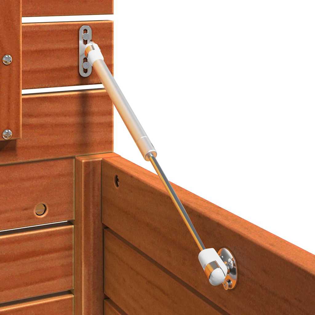 Storage Box Wax Brown 101 x 50.5 x 46.5 cm Particleboard