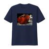 Футболка TINDERSTICKS Арт-принт Фламенко Доступна в размерах S M L XL винтажная Стиранная Унисекс Универсальная мода