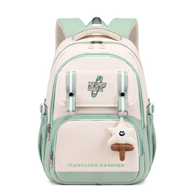 Корейская версия Японский рюкзак Большой вместимости Студенты Девушки Без подвесок