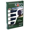 KATO N Gauge старый легковой автомобиль комплект из 4-х автомобилей (синий) 10-034-1 Железнодорожная модель пассажирского вагона