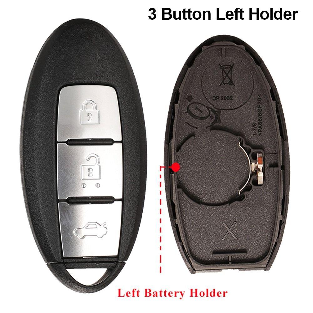 Необрезанный корпус дистанционного ключа автомобиля для Nissan/Altima/Maxima/Murano/Rogue/Sunny/Teana/Versa автомобильный ключ