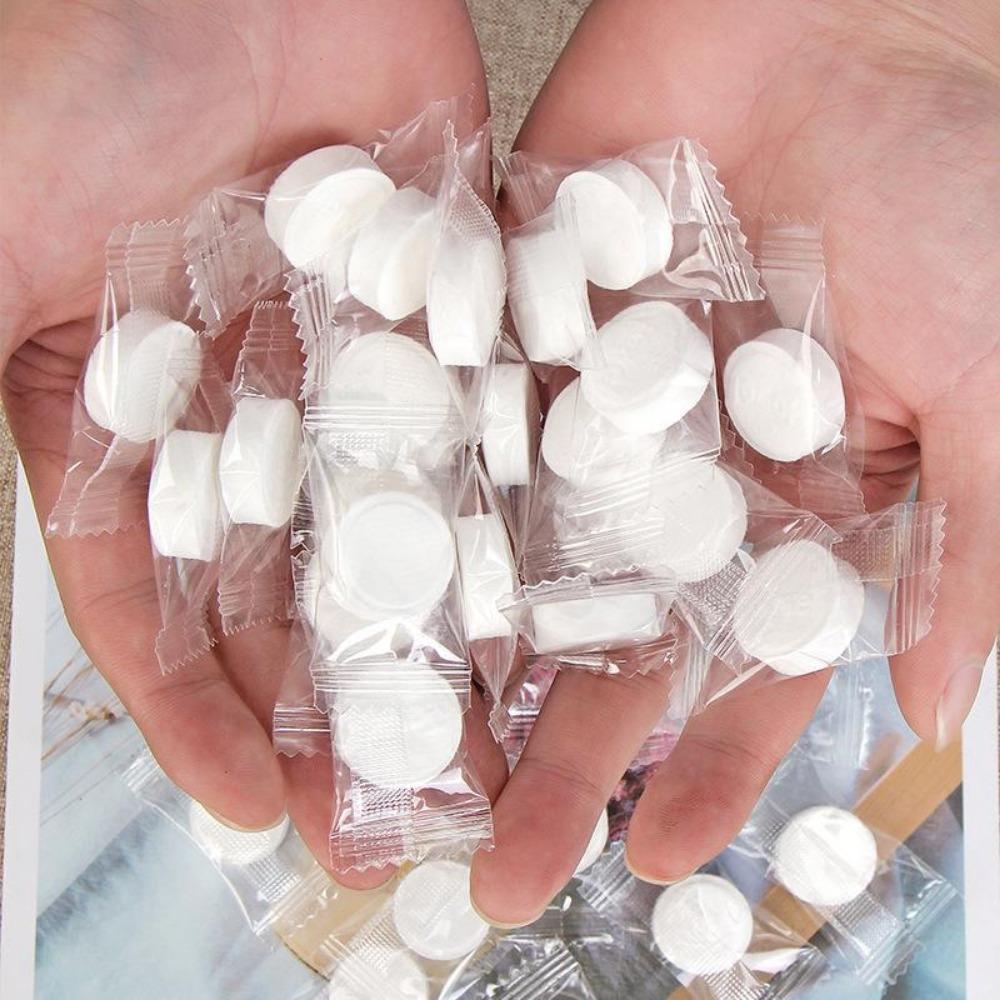 200 шт. сжатых полотенец для лица для путешествий одноразовые полотенца для лица Coin Tissues - для путешествий кемпинга, салонов красоты на открытом воздухе