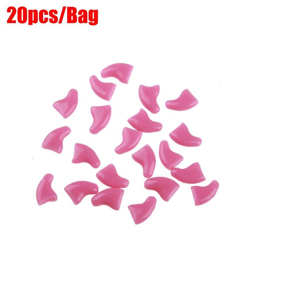 Силиконовые колпачки для когтей для кошек Мягкие колпачки для ногтей Цветные колпачки для ногтей питомца Подарок Защита для когтей питомца