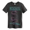 Amplified Nirvana Serve The Serpants Мужская темно-серая футболка Nirvana Футболка Nirvana