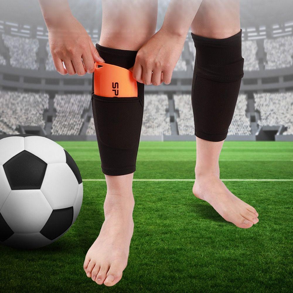 Pocket Shinpads Sports Soccer Shin Pads Cover Football Shin Holder Instep Socks Leg Guard Sleeves