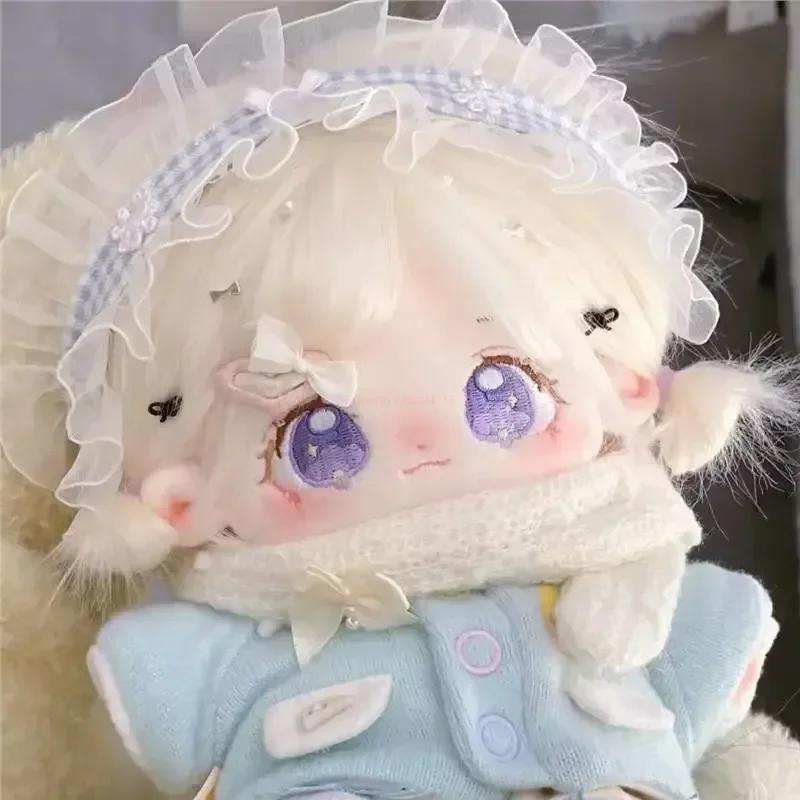 20 см подлинная кукла Kawaii Idol Star плюшевая мягкая аниме-фигурка нарядная косплей хлопковые детские плюшевые игрушки коллекция фанатов подарок