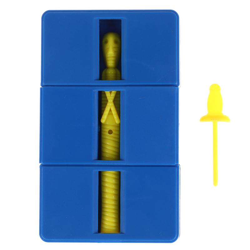 Коробка для фокусов Мумия Разрезанная на три секции Восстановление Волшебный трюк Реквизит Игрушки