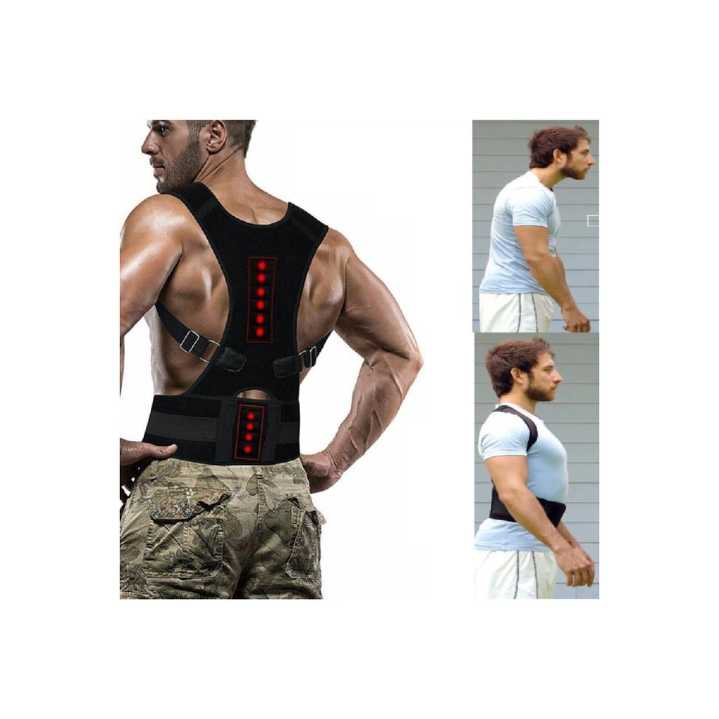 Corset For Posture Impairment Back Straightener Corset Waist Supported Magnetic Upright Posture Corset Hunching