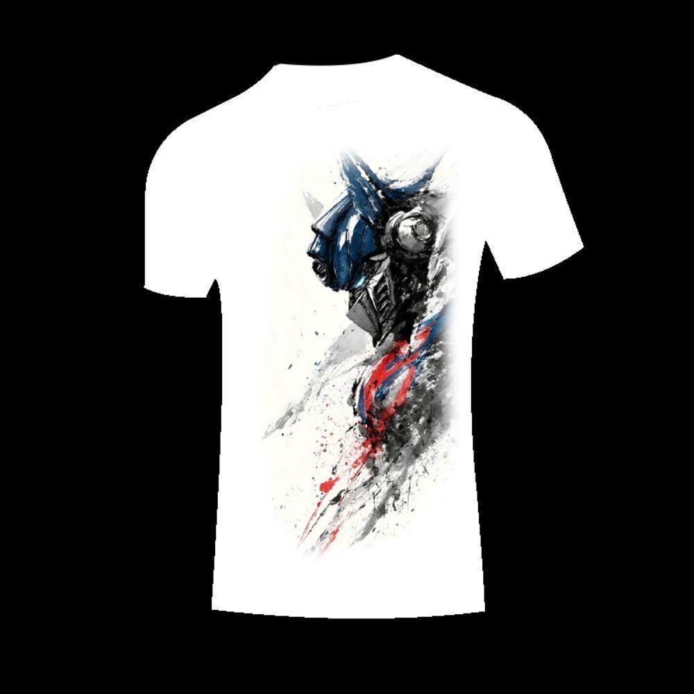 Transformers Optimus Prime Bumblebee 3D Printed Children's T-shirt, Boys' Fashion Casual Comfortable Top New Edition