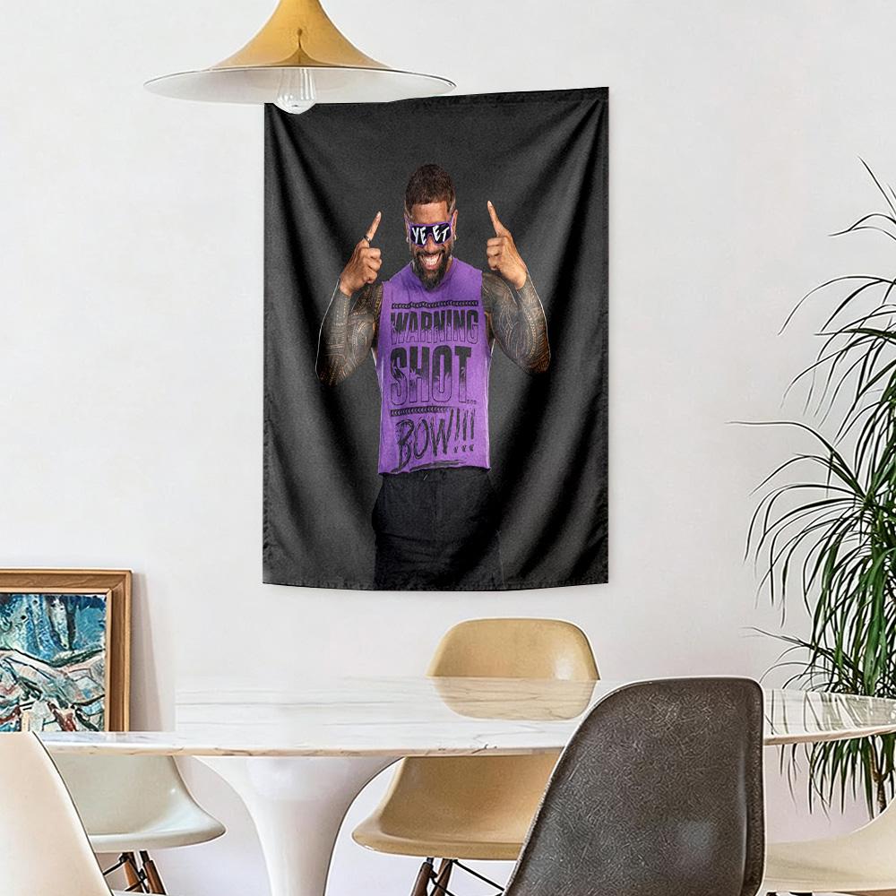 Yeet Jey Uso5 Wall Decor Tapestry Art For Pet Memorial Birthdaywedding Party Backdrop Family Gift
