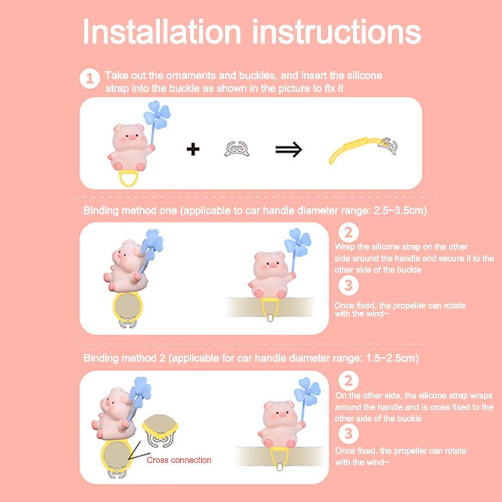 Capibara Animal Doll Windmill Decoration Cartoon Capibara Bicycle Handlebars Ornaments