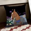 BBoJack Horseman Cushion Cover Reversible Soft Durable Pillow Cover Home  Car MultiScene Use for Daily Comfort