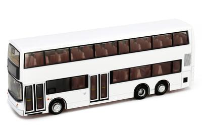 Масштаб Tiny City P27 Автобус Dennis Trident Alexander Литой Модель автомобиля 1/110 Двухэтажный