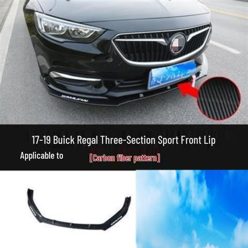 Buick Regal GS 17-20/24 & Excelle GT Verano Передний сплиттер, Малый боди-кит