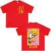 Anime Jojo Bizarre Adventure Dio Brando T Shirt Men's Clothing Fashion Casual Cotton Oversized T-shirts Summer Funny Streetwear1