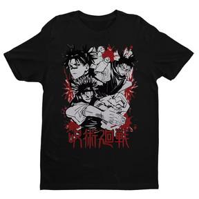 Рубашка Чосо Рубашка Jjk Аниме Jujutsu Kaisen Графическая футболка Аниме футболка Un
