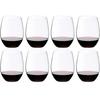 Riedel The O Wine Tumbler Cabernet/Merlot Glasses, 8 Pieces (5414/80)