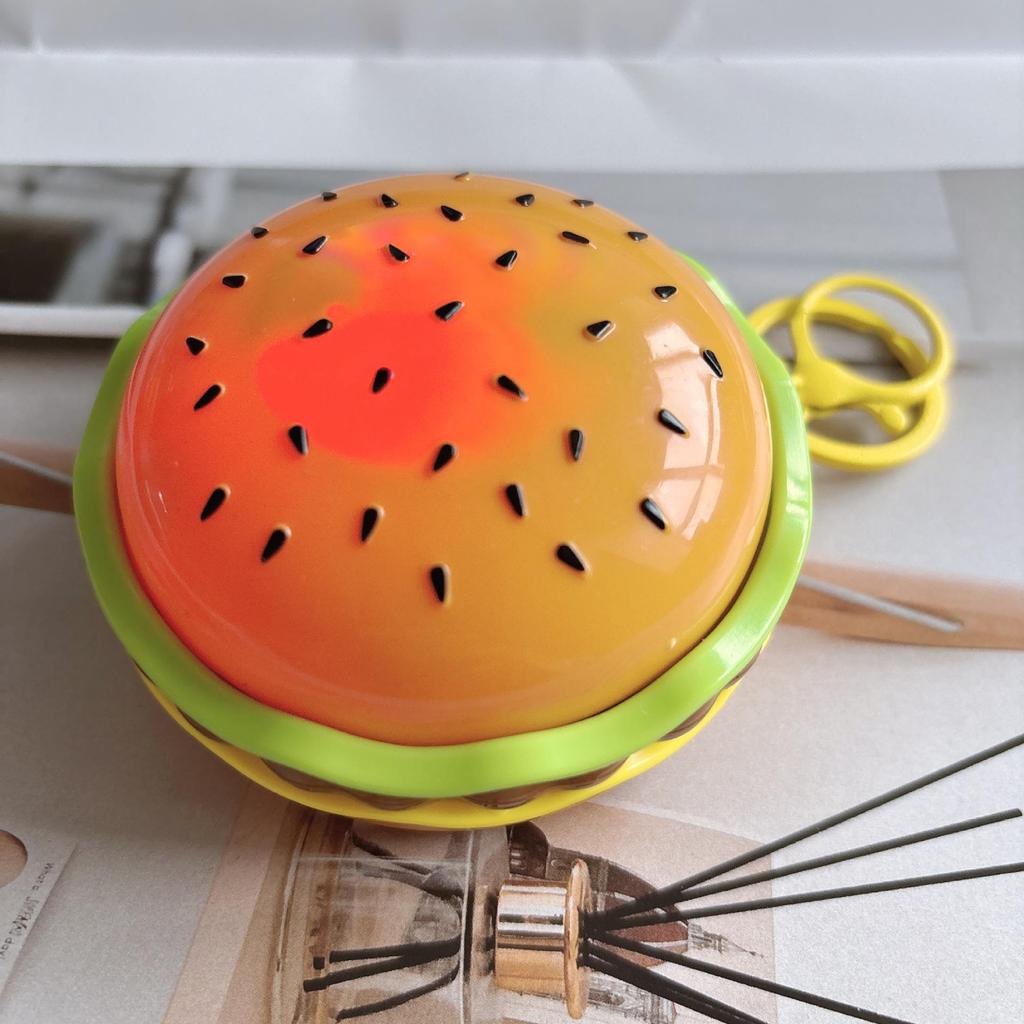 Кросс-бордер Декомпрессионный Бургер Брелок - Забавная Игрушка для Детских Сумок и Ключей от Машины