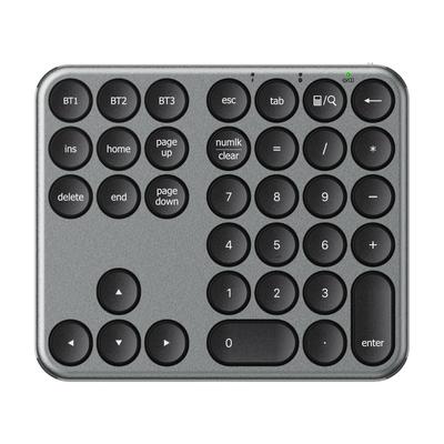 IClever Цифровая клавиатура Bluetooth Беспроводная цифровая клавиатура Пантографного типа Зарядка Ультратонкая металлическая конструкция Блокировка Numlock Может подключать до 3