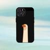 Милый гусь мультяшный чехол для телефона для iPhone17,16,15,14,13,12 Plus, Pro Max, XS, 5G, мягкий силиконовый черный чехол