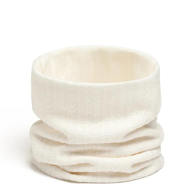 New Women Men Soft Knitted Neck Ring Neckerchief Winter Warm Face Mask Scarves Unisex Snood Muffler Fashion Fake Collar Bufandas