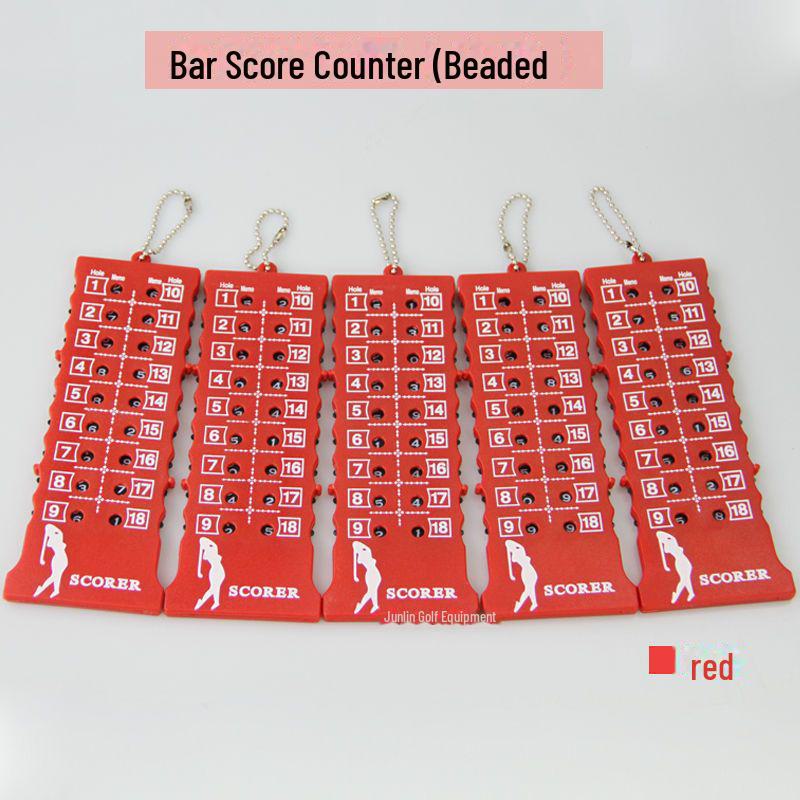 Счетчик очков в гольфе: Портативное табло с 18 лунками, удобный для переноски аксессуар для болельщиков