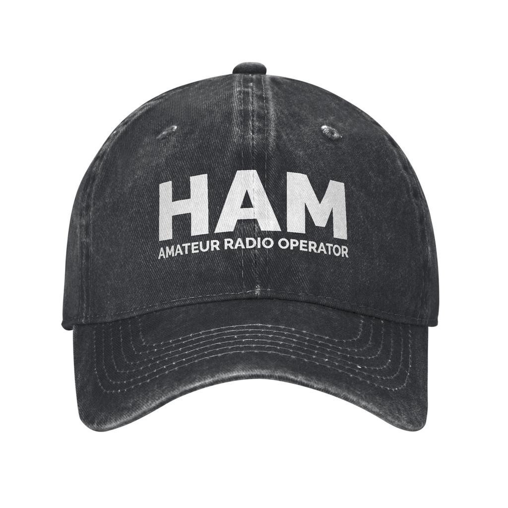 Summer Amateur Ham Radio Baseball Cap Outdoor Sports y2k Retro Custom Logo Sun Hip Hop Hats Women Men Sunscreen Snapback Cap