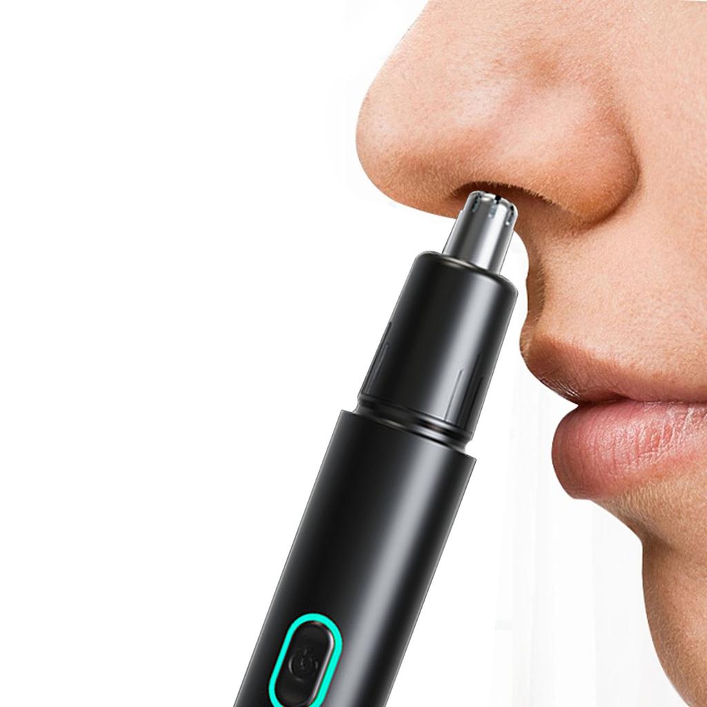 Электрический триммер для носа Профессиональный Водонепроницаемый Портативный Перезаряжаемый Машинка для стрижки волос в носу