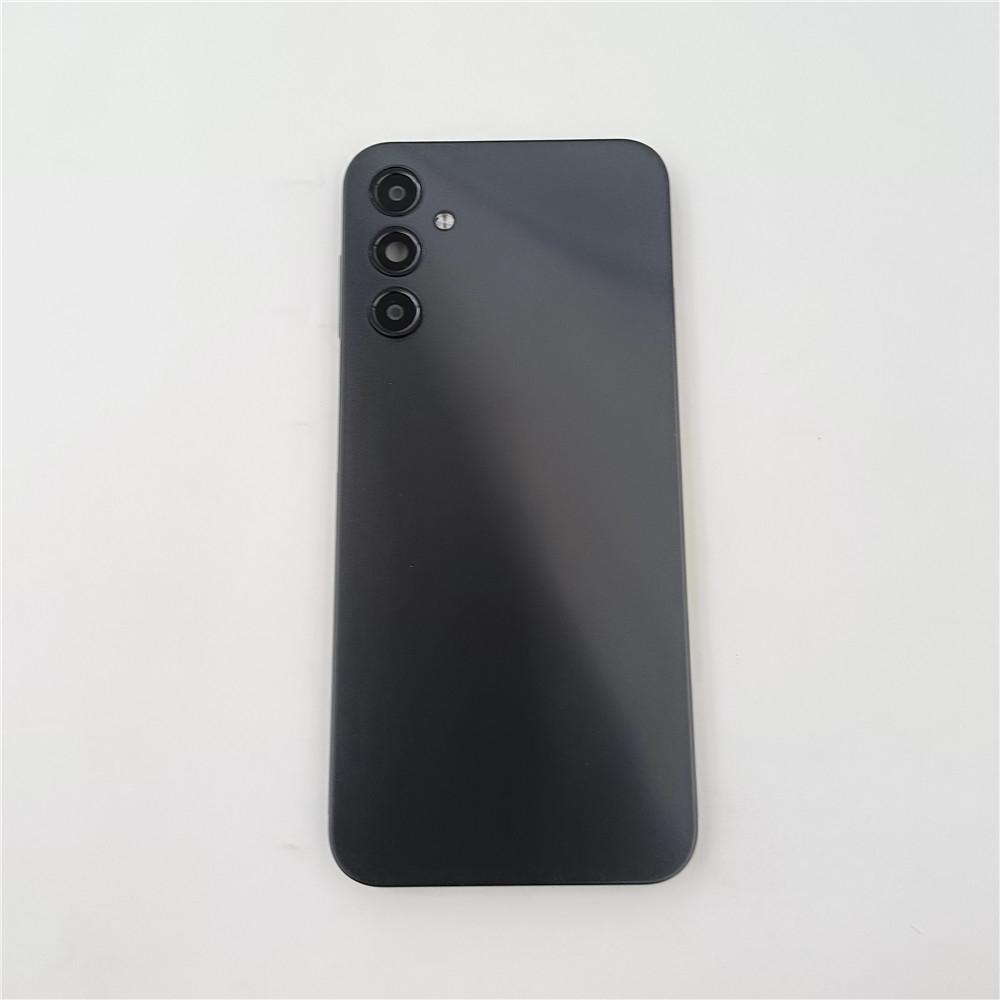 Для SAMSUNG Galaxy A14 5G A146, SM-A146B Задняя крышка аккумулятора из стекла, Корпус задней панели, Запасная часть с рамкой для объектива камеры