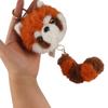 Animal Red Panda Plush Keyring Plush Stuffed Red Panda Plushies Pendant Zoo Gift