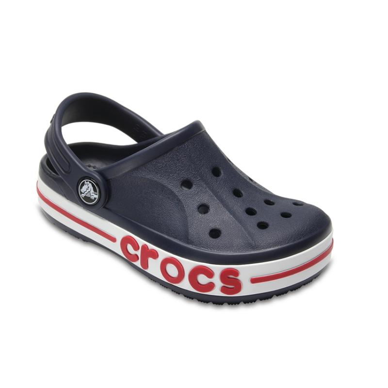 Crocs Classic Clog Slip and Abrasion Resistant Children's Sandals Dark Blue Kids' Model