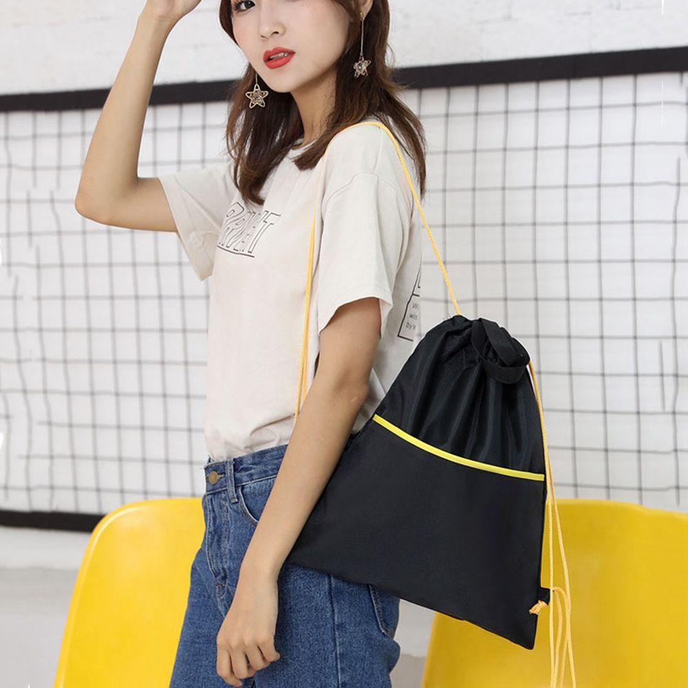 For Women Riding Drawstring Pocket Drawstring Bag Travel Bag Portable Sports Bag Outdoor Backpack