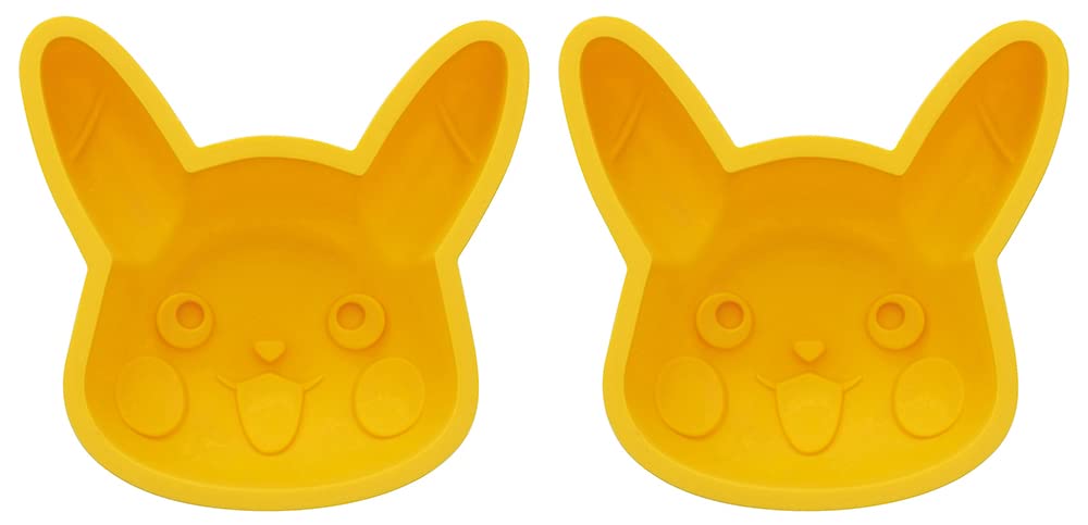 Skater Pikachu Pokemon Cake X 13 X Pan, Yellow, 13.5 5.3 Cm, SLM1-A