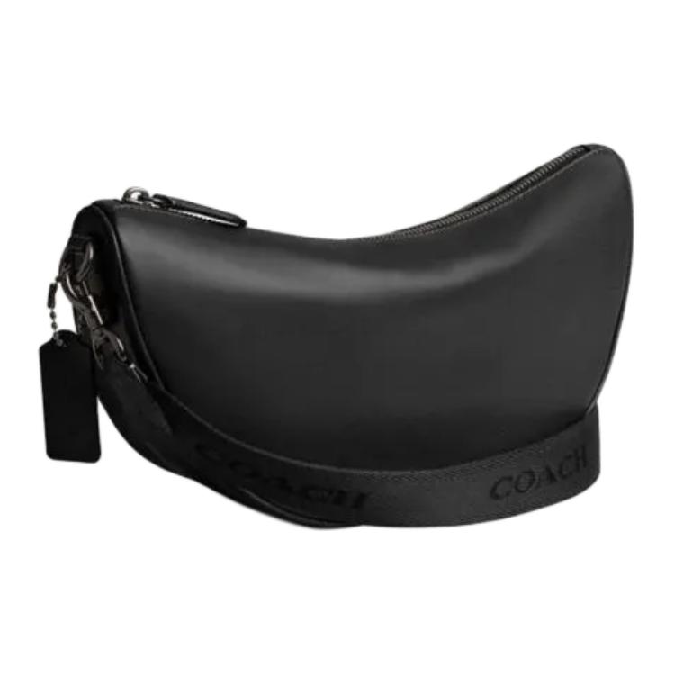 Coach Hall 30 Adjustable Detachable Shoulder Bag Unisex Shoulder Bag Black CY754-BLK