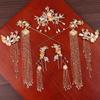 Hair Comb Women Hair Accessories Pearl Tassel Hair Stick Chinese Hairpin Set Hairstyle Design Tool