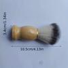 Barber Shaving Brush Salon Mens With Wood Handle Facial Beard Cleaning Appliance And Razor Brush For A Smooth Shave
