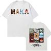 Rapper Maka Music Album Tour Cover T Shirts Men Women Harajuku Hip Hop Punk Tshirt SpringSummer Top ONeck T Shirt Streetwear
