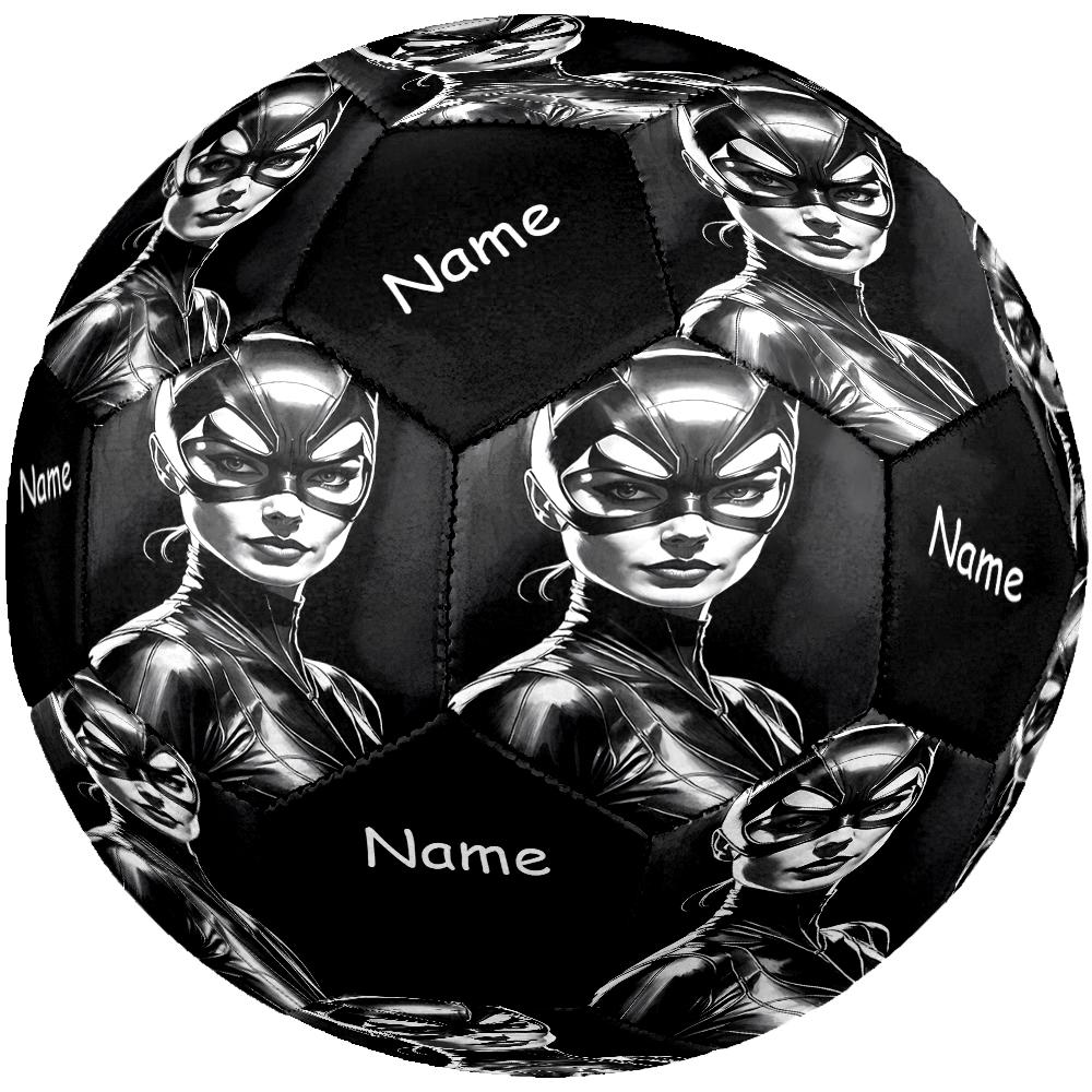 Custom Name Batman Theme Size 5 Soccer Ball, Suitable for Both Indoor and Outdoor Matches, a Gift Suitable for Everyone.