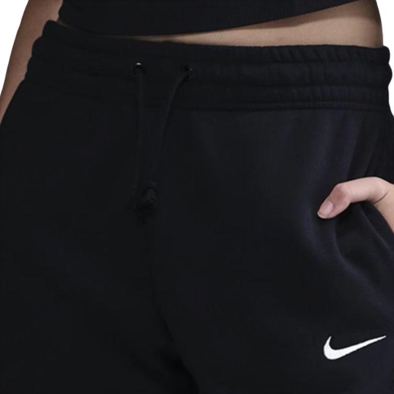 Nike Спортивная одежда Phoenix Fleece Soft Comfortable Casual Брюки женские плавки Black Sail-White HQ7724-010