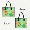 Cute Cartoon Fruit Tote Bag Portable Daily Shopping Casual Handbag for Ladies