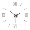 Nordic Creative No-Punch DIY Wall Clock Bedroom Study Mirror Clock Silent Acrylic Personalized Wall Sticker Clock