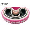 Breast Health Awareness Accessories 6 Pcs Cancer Bracelets for Women, Pink Ribbon Encouragement Bracelet Women Silicone Wristbands, Hope Faith